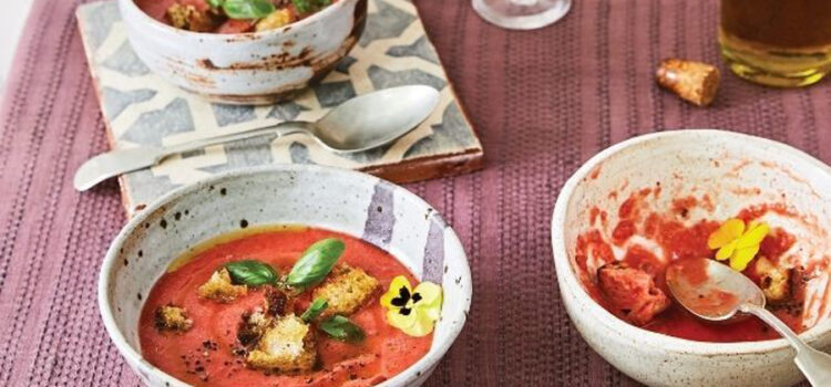 When Strawberry Met Gazpacho in Papapreneur’s Kitchen