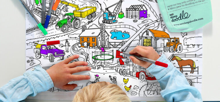 Minipreneurs Like To Colour & Learn up Trumps